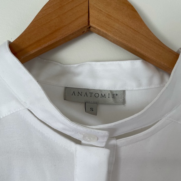 CALYPSO POPLIN JERSEY BUTTON DOWN SHIRT - Picture 3 of 4